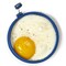 Norpro 4-Inch Silicone Round Pancake and Egg Rings, Set of 2, Blue